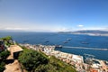 Gibraltar from the rock Royalty Free Stock Photo