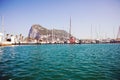 Gibraltar Rock view from the sea