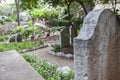 Tombstones of Trafalgar Cemetery, Gibraltar, UK