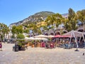 Casemates Square. Gibraltar downtown. British Overseas Territory. UK