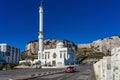 Gibraltar, United Kingdom - Nov 18, 2022: Ibrahim-al-Ibrahim Mosque, Europa Point, Gibraltar