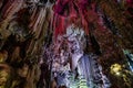 Gibraltar, United Kingdom - Nov 18, 2022: Upper Rock Nature Reserve at Gibraltar. Exploring Old St. Michaels Cave