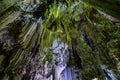 Gibraltar, United Kingdom - Nov 18, 2022: Upper Rock Nature Reserve at Gibraltar. Exploring Old St. Michaels Cave