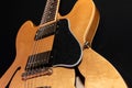 Gibson ES-335 electric guitar product shot Royalty Free Stock Photo