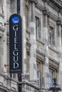 Gielgud Theatre in London Royalty Free Stock Photo