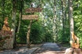 Wolfs Lair, historic headquarters of Adolf Hitler in Poland