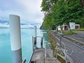 Giessbach See boat terminal on Lake Brienz - Canton of Bern, Switzerland / Schiffsstation Giessbach See, Brizenz - Kanton Bern