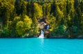 Giessbach waterfall, Brienz, Switzerland Royalty Free Stock Photo