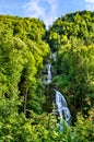 Giessbach Waterfall on Brienzersee Lake in Switzerland Royalty Free Stock Photo