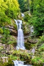 Giessbach Waterfall on Brienzersee Lake in Switzerland Royalty Free Stock Photo