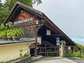 Giessbachbahn - The oldest funicular railway in Europe, Brienz - Canton of Bern, Switzerland / Standseilbahn Giessbach