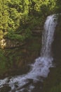 Giessbach Falls, east of Lake Brienz in the Bernese Oberland in Switzerland Royalty Free Stock Photo