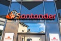 Santander Bank Royalty Free Stock Photo