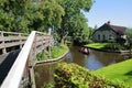 Giethoorn, a picturesque touristic village also called Dutch Venice