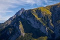 Giewont with a cross Royalty Free Stock Photo