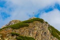 Giewont - Famous mountain in Polish Tatras with a cross on top