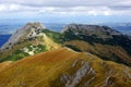 Giewont, landscape od Tatras Mountain in Poland Royalty Free Stock Photo