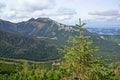 Giewont, landscape od Tatras Mountain in Poland Royalty Free Stock Photo