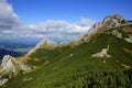Giewont, landscape od Tatras Mountain in Poland Royalty Free Stock Photo