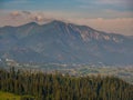 Giewont Mountain, Inspiring Mountains Landscape, beautiful day in summer Tatras