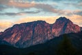 Giewont Mountain, Inspiring Mountains Landscape in summer Tatras, Poland