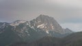 Giewont mountain in Polish Tatras