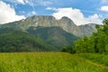 Landscape, meadow, Giewont mountain, Zakopane, Poland