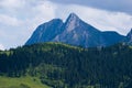 The Giewont Peak Royalty Free Stock Photo