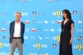 Massimo Del Frate and Anna Valle at Giffoni Film Festival 50 Plus