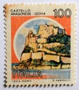 ,ITALY - June 9,2023 : Old italian postage stamp.