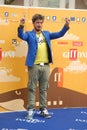 Paolo Ruffini at Giffoni Film Festival 2014. Royalty Free Stock Photo