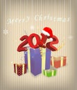 Gift box 2012 year