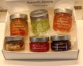 gift box of fruit mustards-