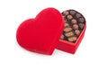 Gift box having chocolates Royalty Free Stock Photo