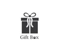 gift box logo vector