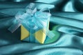 Gift Box - Mothers Day card - Stock photos Royalty Free Stock Photo