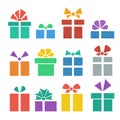 Gift box set Royalty Free Stock Photo