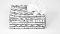 A gift box with sheet music Royalty Free Stock Photo