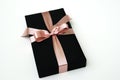 Gift box - Thai silk Royalty Free Stock Photo