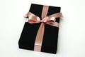 Gift box - Thai silk Royalty Free Stock Photo