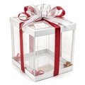 Gift Box Transparent Element Royalty Free Stock Photo