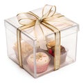 Gift Box Transparent Element Royalty Free Stock Photo