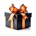 Gift box on white background