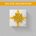 Gift boxes without background. Vector illistration Royalty Free Stock Photo