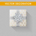 Gift boxes without background. Vector illistration Royalty Free Stock Photo