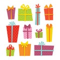 Gift boxes Royalty Free Stock Photo