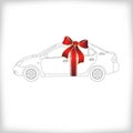 Gift car Royalty Free Stock Photo