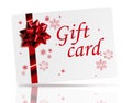 Gift card Royalty Free Stock Photo