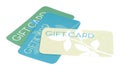 Gift Cards Royalty Free Stock Photo