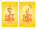 Gift cards for baby. Royalty Free Stock Photo